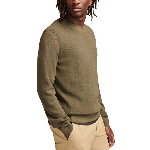 Lucky Brand Men's Doritan L/S Crewneck Sweater, Oatmeal XL $80 - Picture 6 of 6